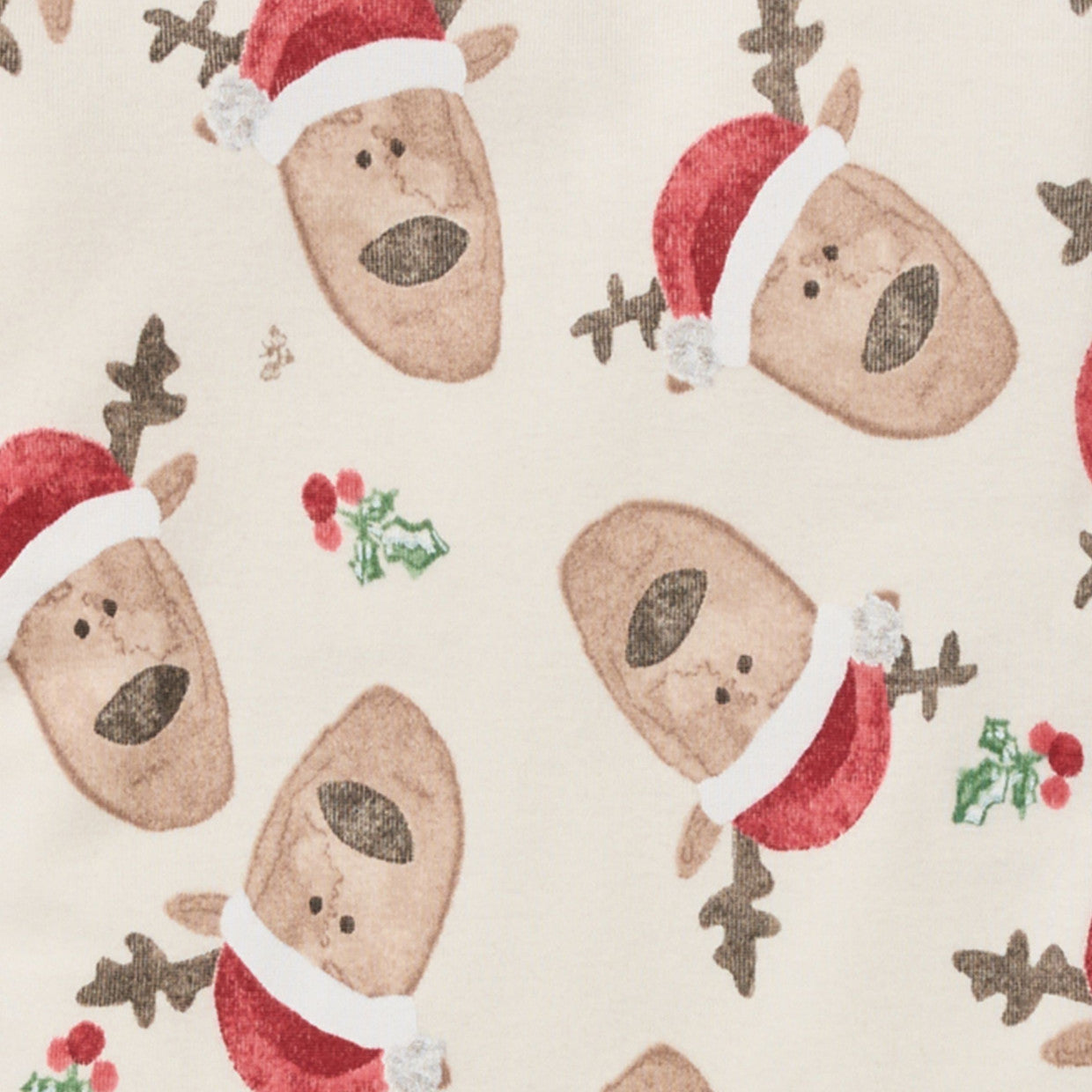 Burt's Bees Organic Adult Pajamas Guide My Sleigh