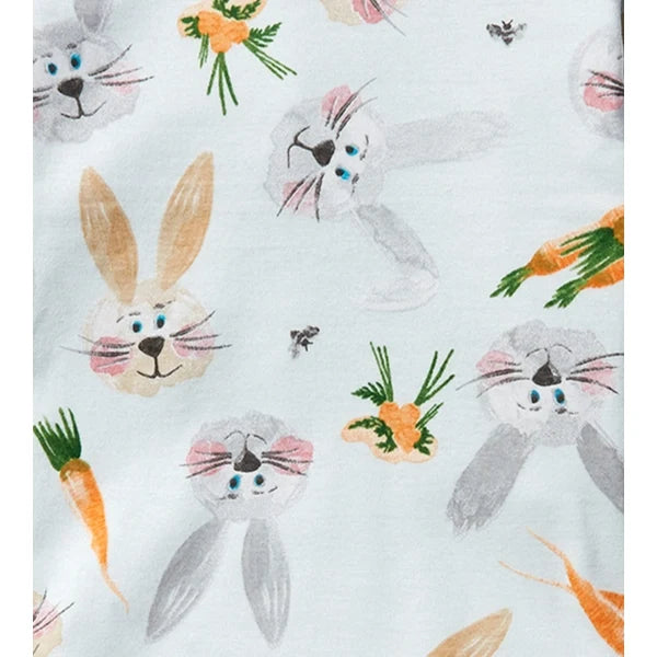 Burt's Bees Organic Baby One-Piece Sleep & Play Being a Bunny