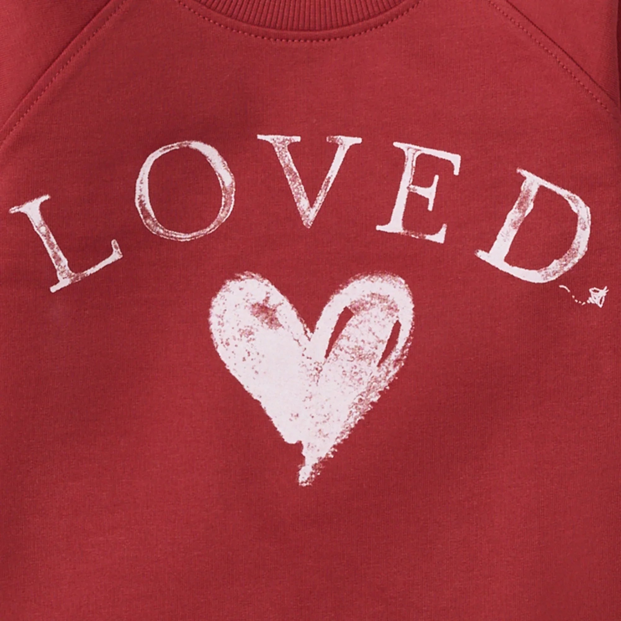 Burt's Bees Organic Baby & Toddler Sweatshirt Loved