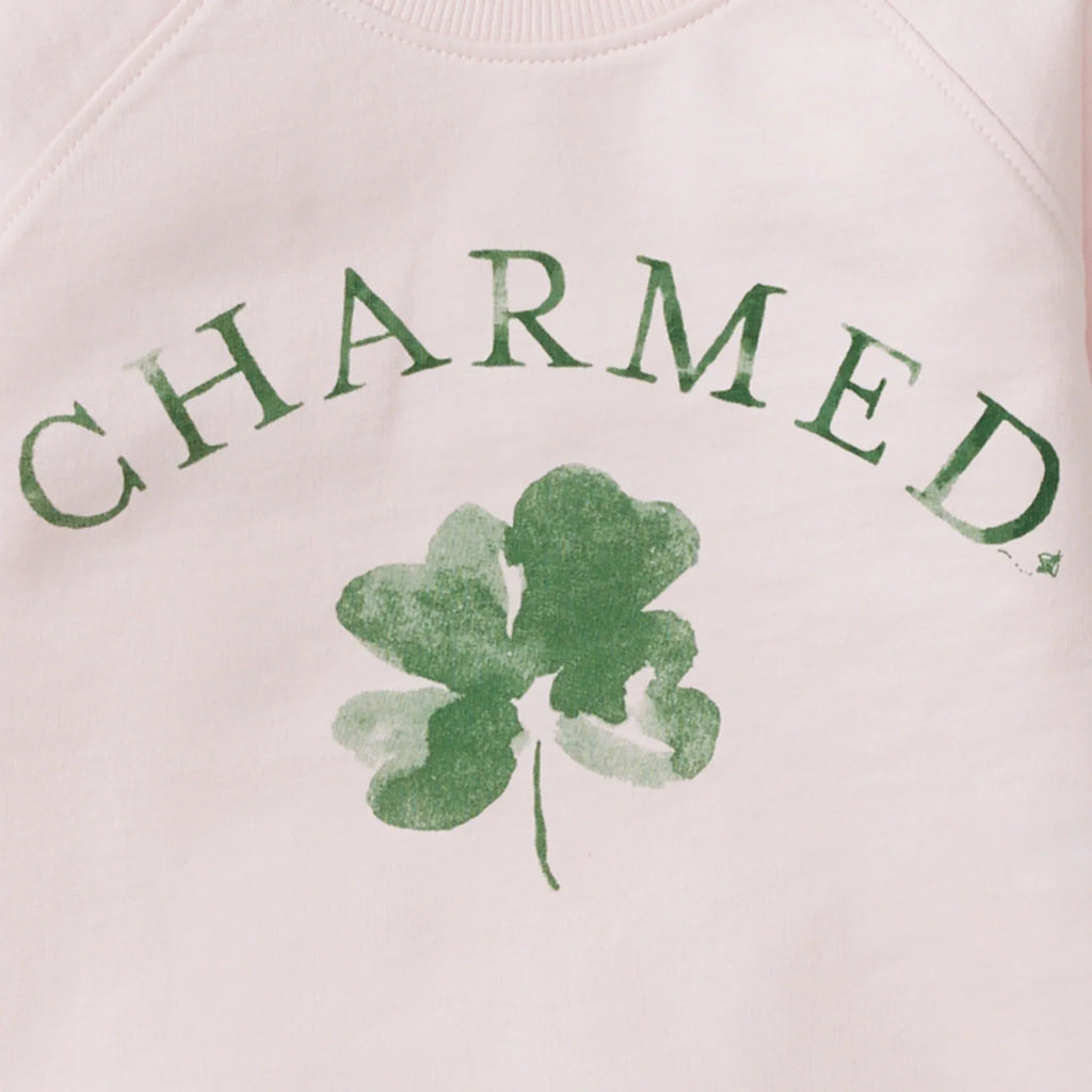 Burt's Bees Organic Baby & Toddler Sweatshirt Charmed Pink