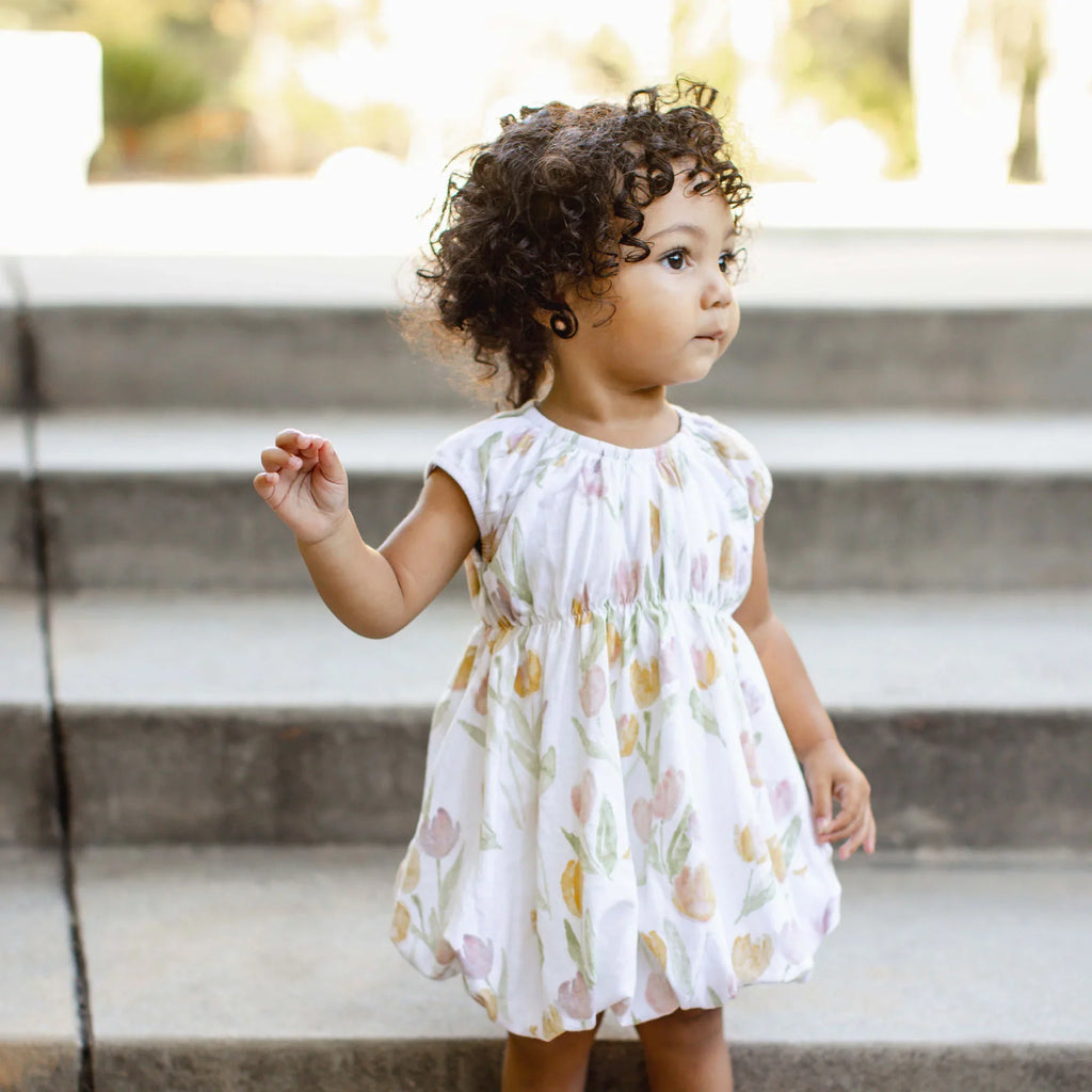 Burt's Bees Organic Baby Dress Tulip Field