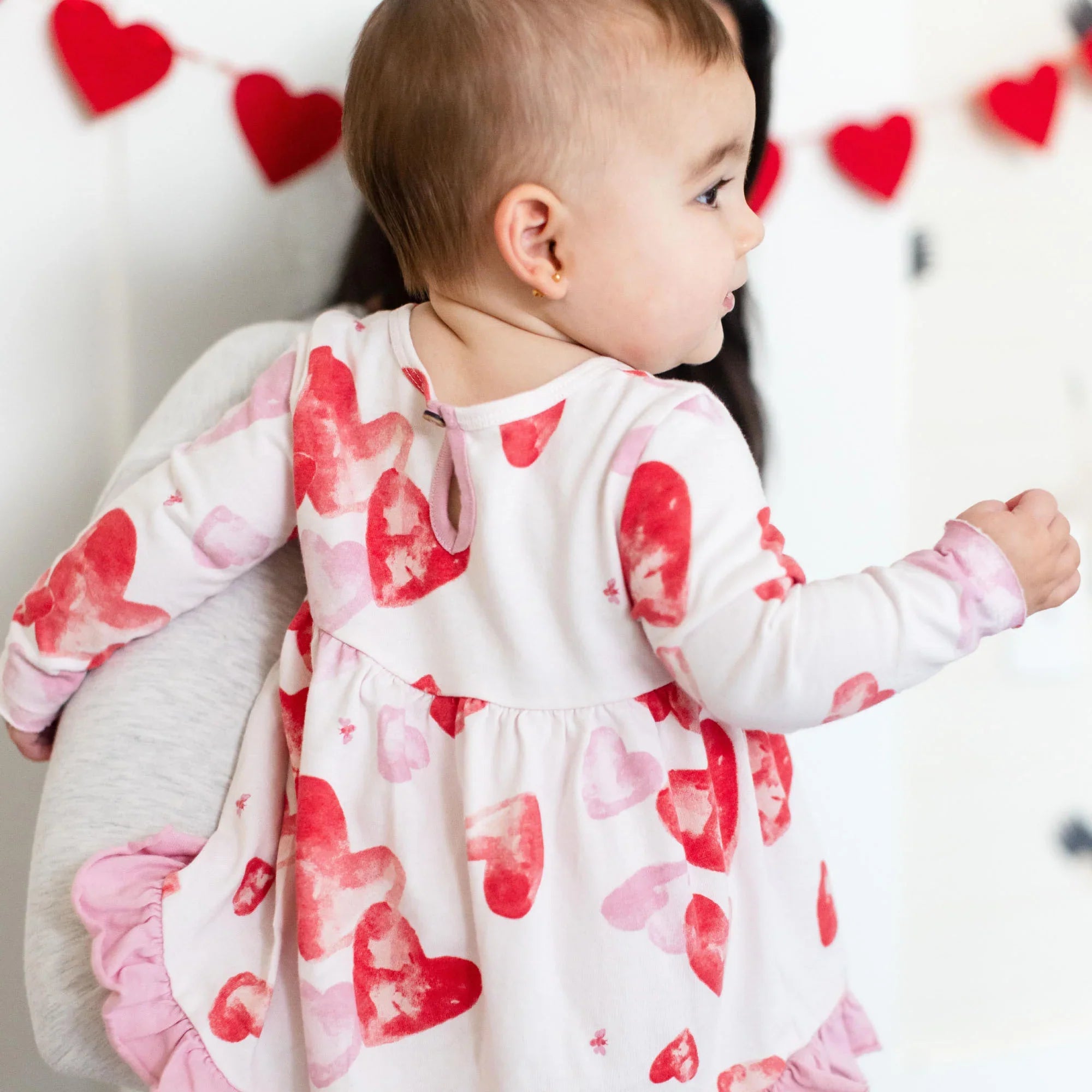 Burt's Bees Organic Baby & Toddler Tunic and Pants Set I Heart You