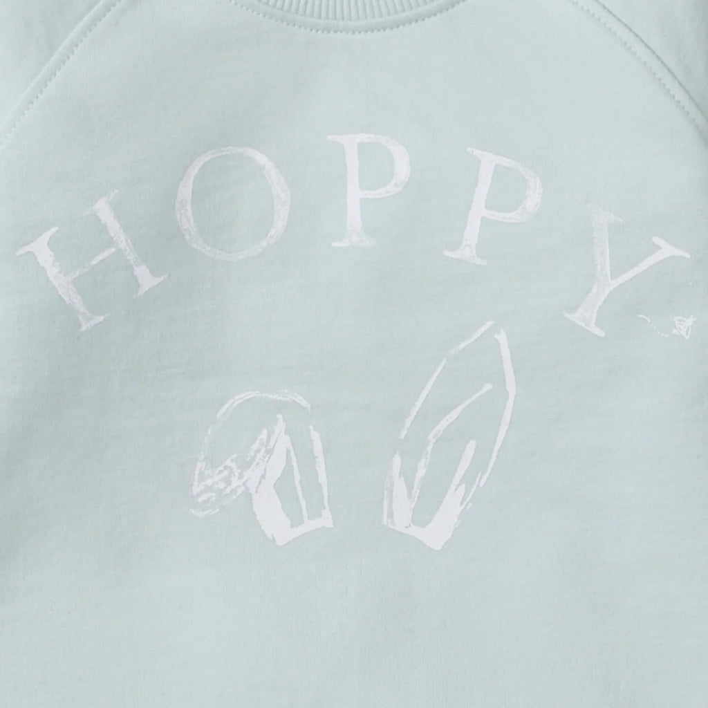 Burt's Bees Organic Baby & Toddler Sweatshirt Hoppy Blue
