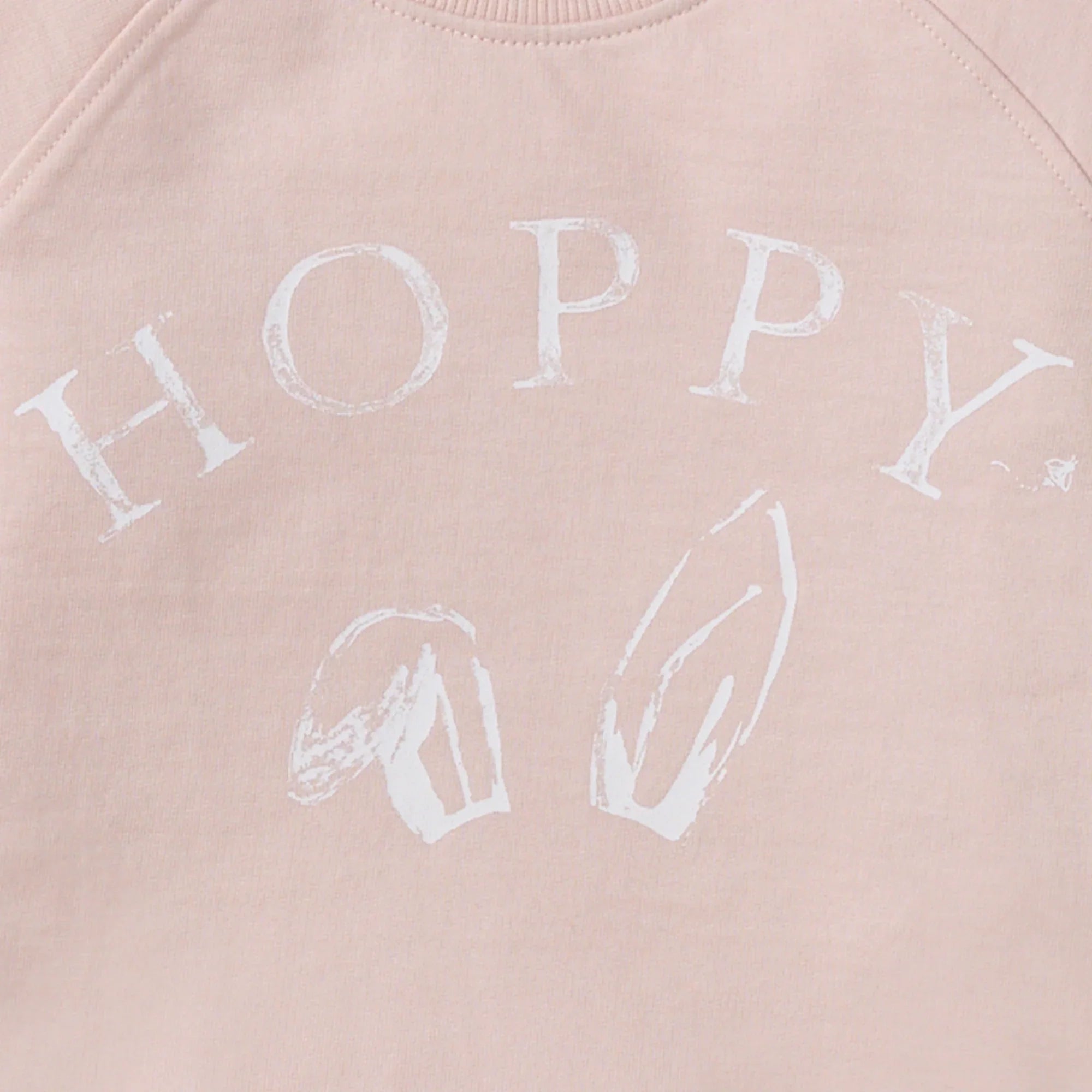 Burt's Bees Organic Baby & Toddler Sweatshirt Hoppy Pink
