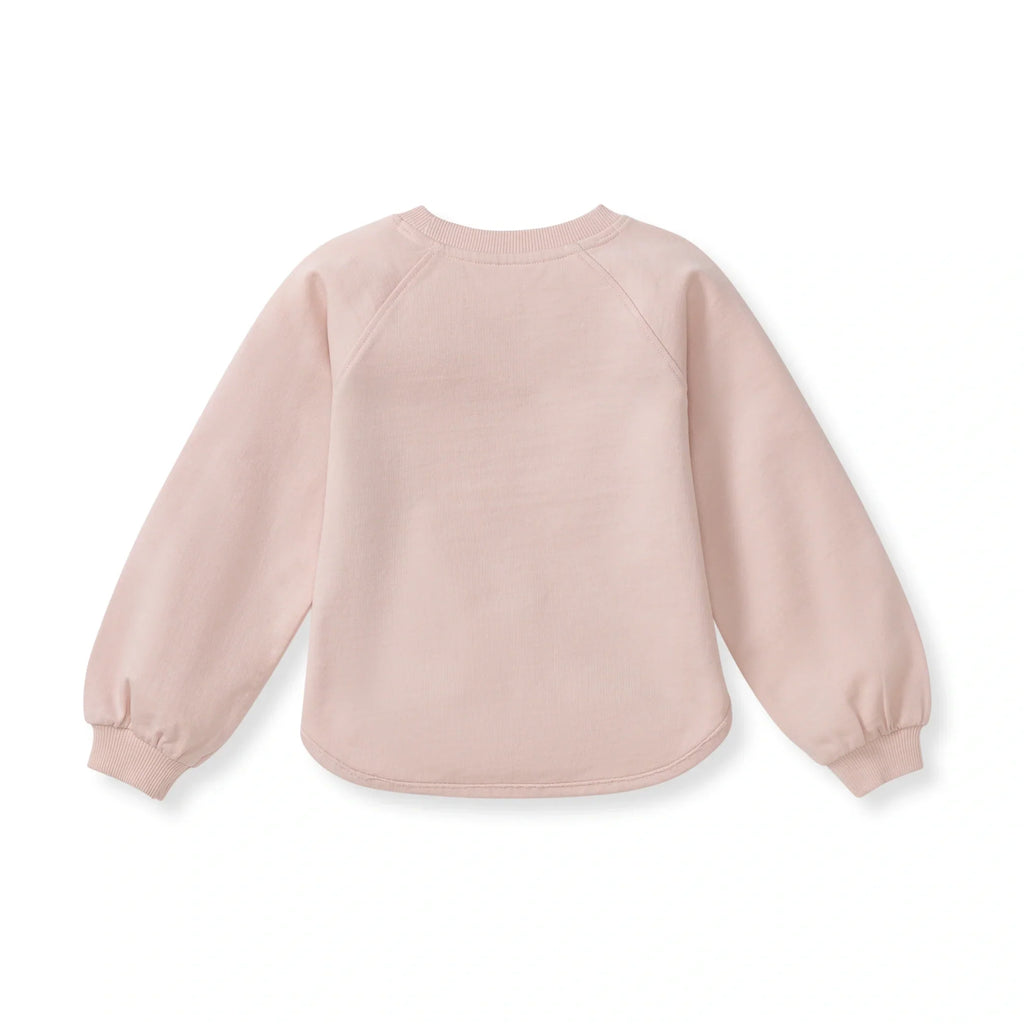 Burt's Bees Organic Baby & Toddler Sweatshirt Hoppy Pink