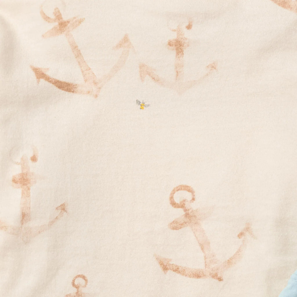 Burt's Bees Organic Anchors Boy Tee & Shorts Set