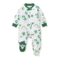 Burt's Bees Organic Baby One-Piece Sleeper Happy Go Lucky