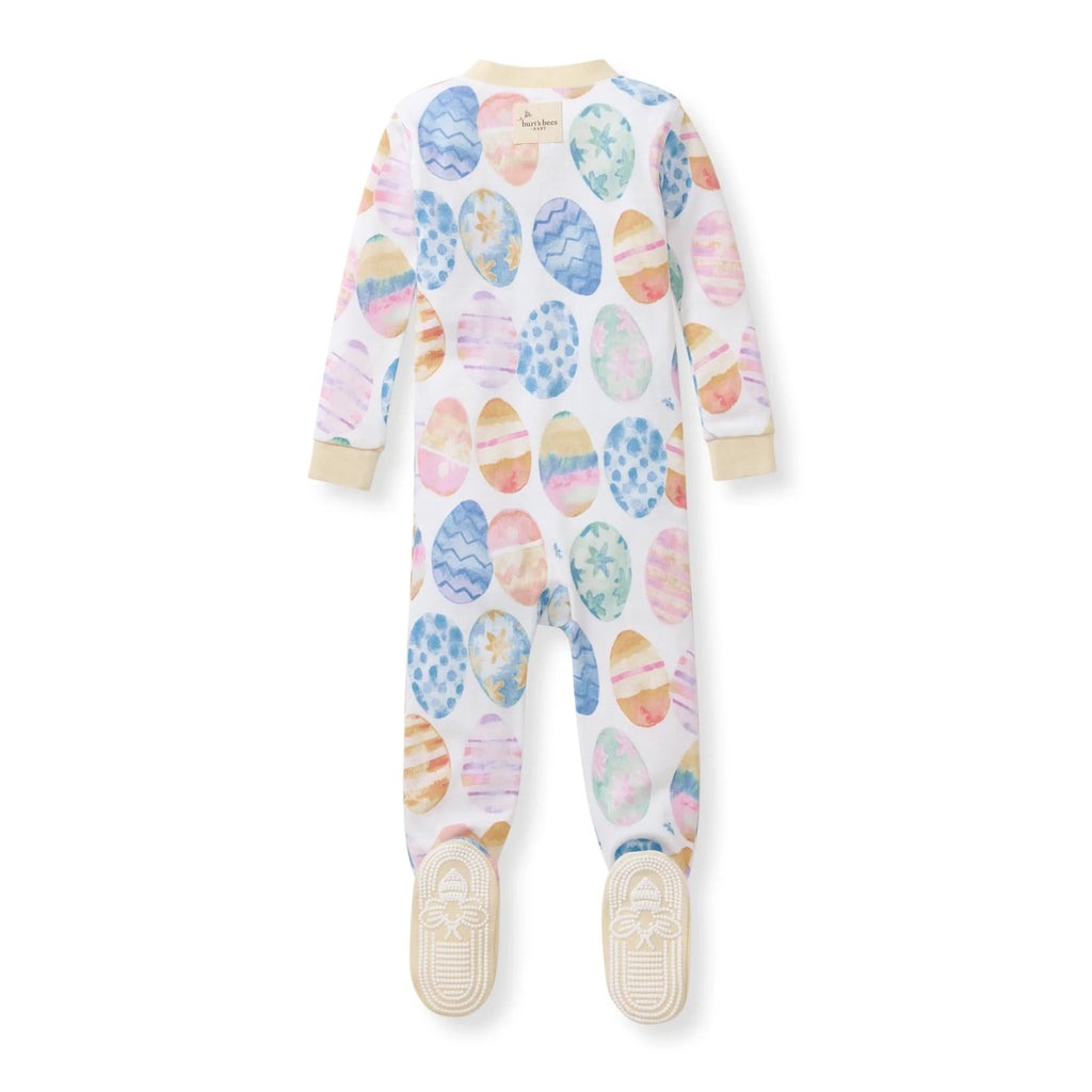 Burt's Bees Organic Baby One-Piece Sleeper Easter Eggs