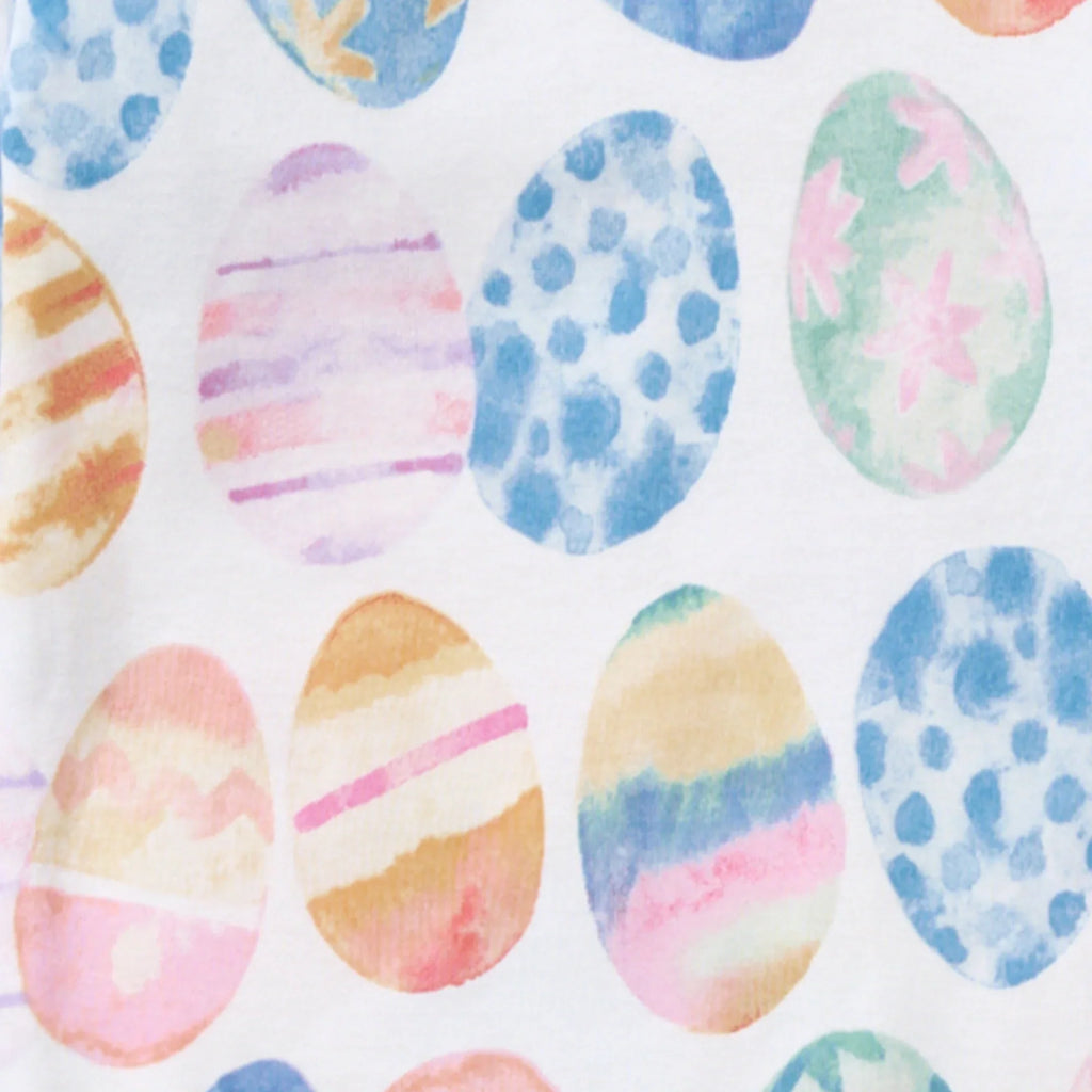 Burt's Bees Organic Baby One-Piece Sleeper Easter Eggs