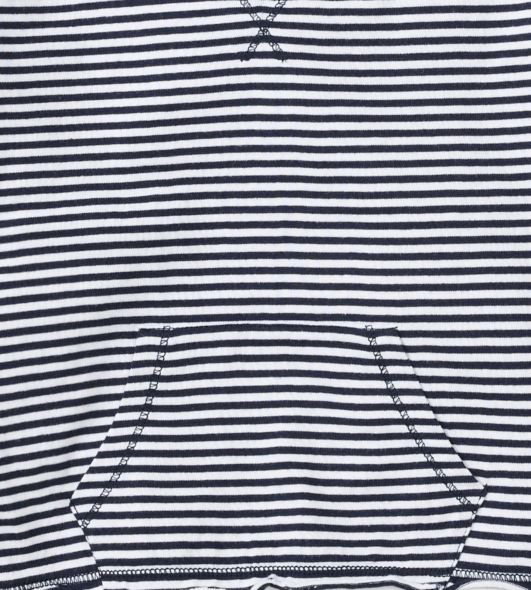 Burt's Bees Organic Baby Boy Hooded Top & Shorts Set Classic Stripe