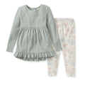 Burt's Bees Organic Baby & Toddler Tunic and Pants Set Snowflake Flurries
