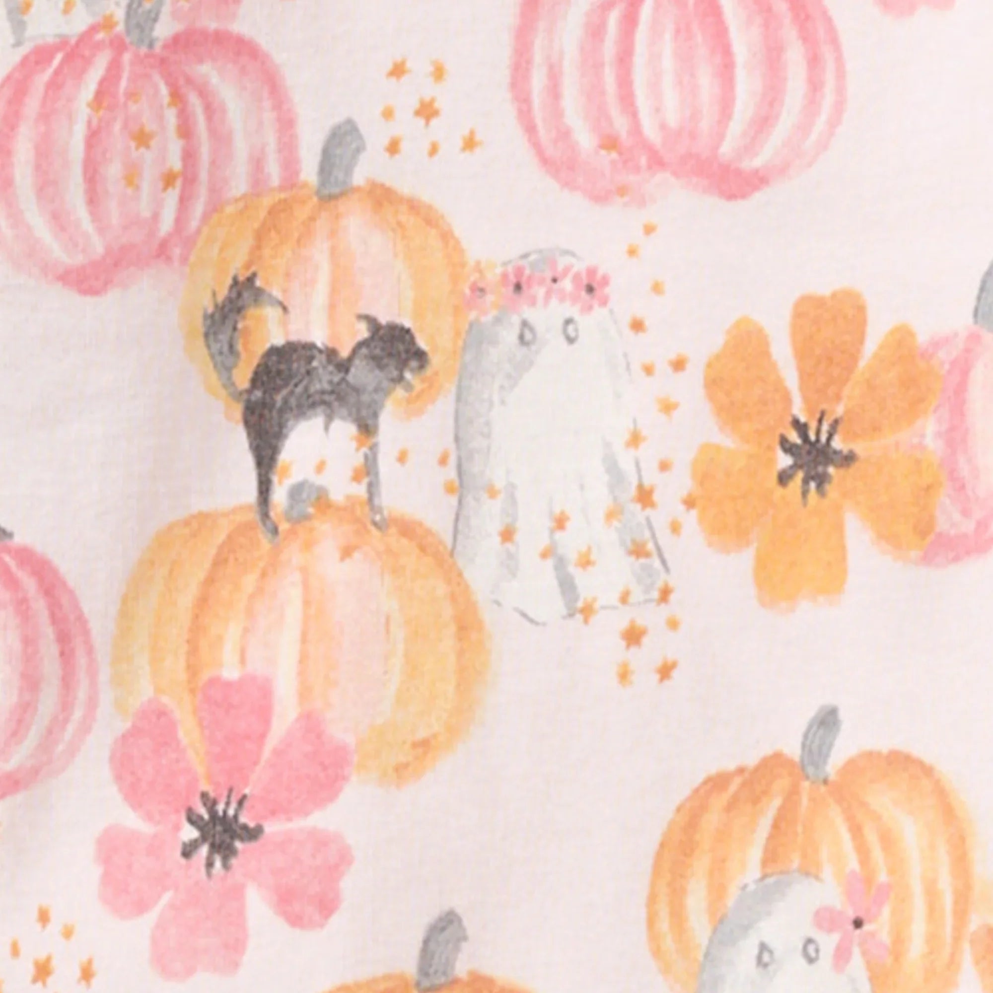 Burt's Bees Organic Baby One-Piece Sleep & Play Magical Pumpkins