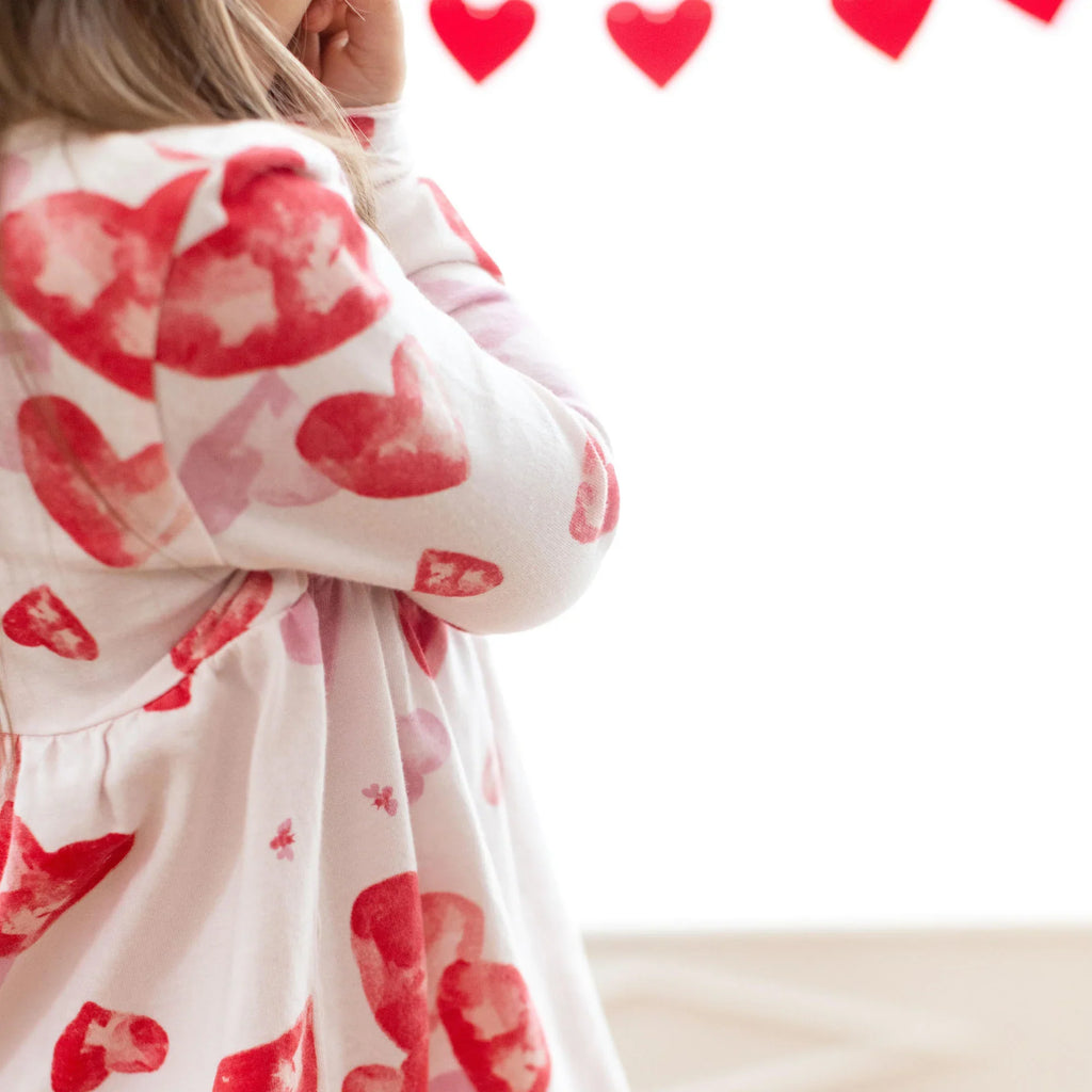Burt's Bees Organic Baby & Toddler Tunic and Pants Set I Heart You